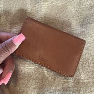 Brown Leather Card Holder